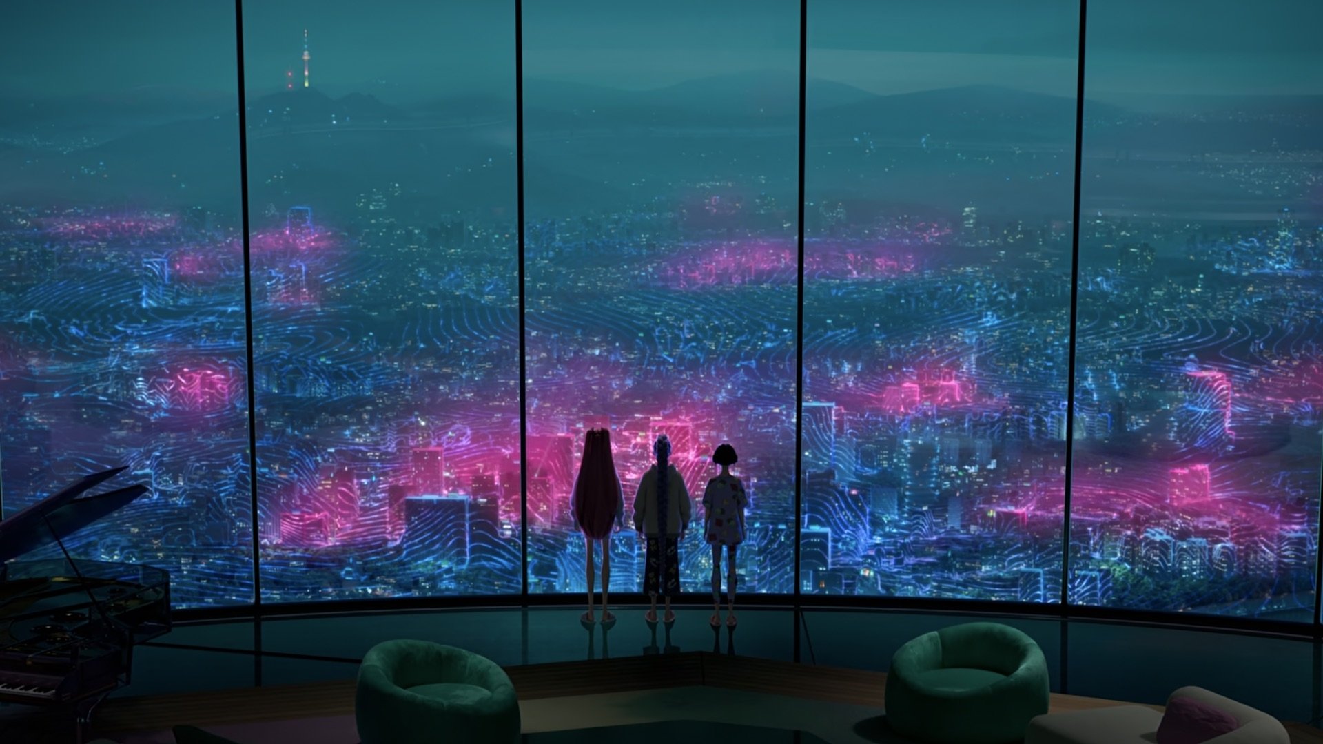 Las guerreras k-pop - Movie Backdrop
